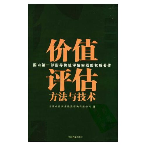 二手价值评估方法与技术 北京中能兴业投资咨询有限公 1
